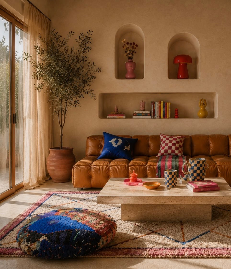 Vintage Pouf