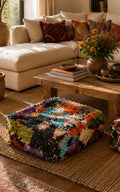 Vintage Pouf