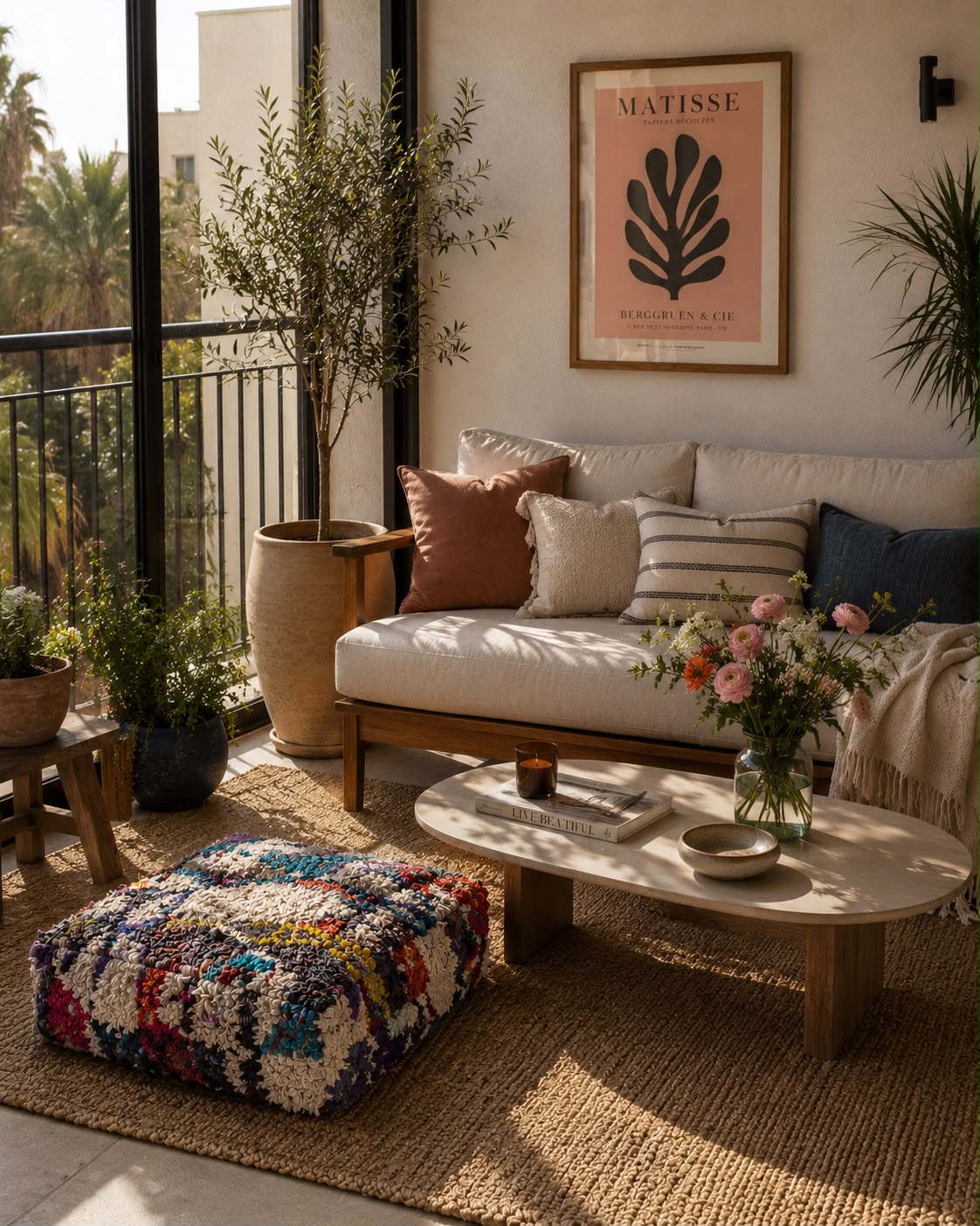 Vintage Pouf